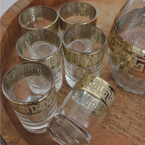 Promsiz | Decorative Glass Set 7 Piece - Picture 7 of 9